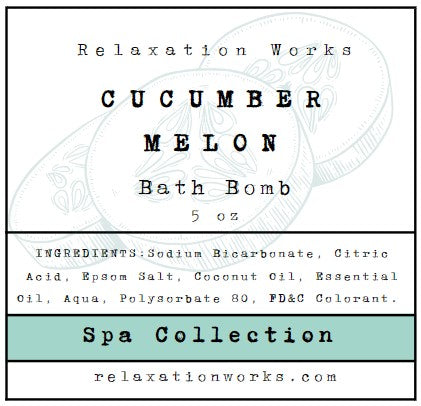Cucumber Melon Bath Bomb