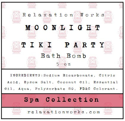 Moonlight Tiki Party Bath Bomb