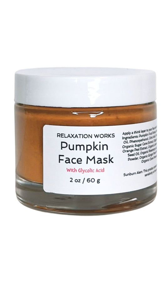 Pumpkin Glycolic Face Mask